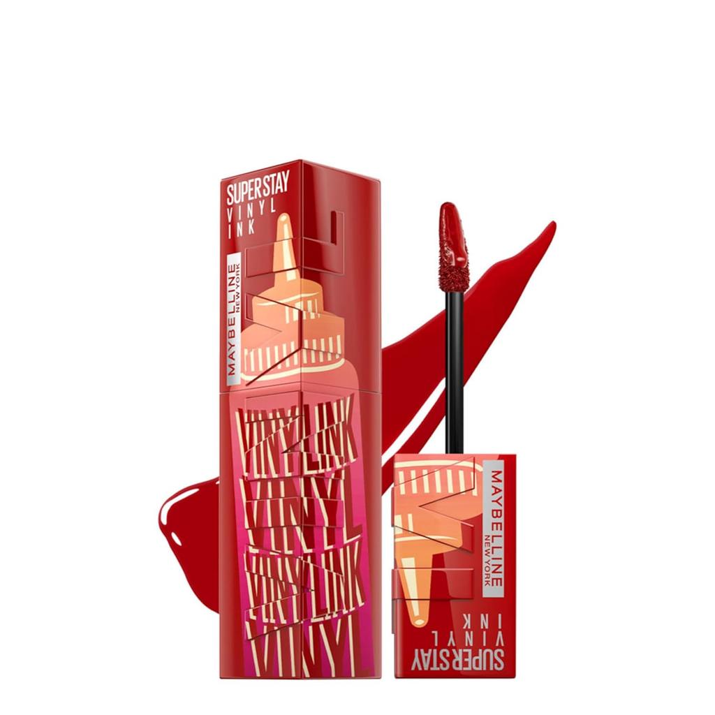 Maybelline New York Superstay Vinyl Ink Longwear Shine Lip Color 4.2ml Salsa Liquid Lipstick