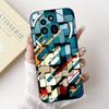 Fashion Painting Phone Case For Nothing Phone (3a) Pro Black Silicone Soft Cover For Nothing Phone3a 3a Pro Cases Bumpers
