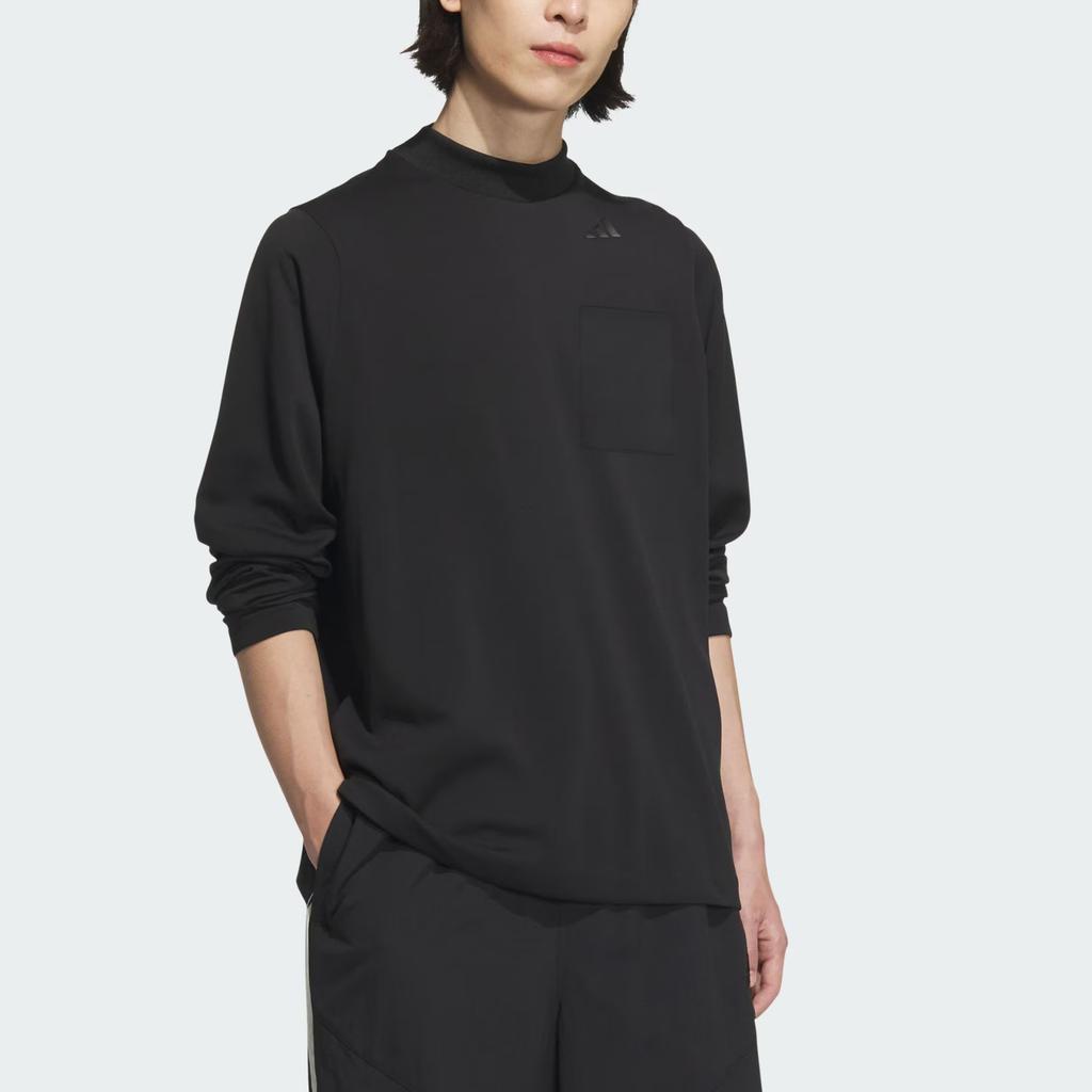 Adidas Wz Rou Ls Tee Soft Skin Sports Casual Long Sleeve T-Shirt Men Tops Black JL9357