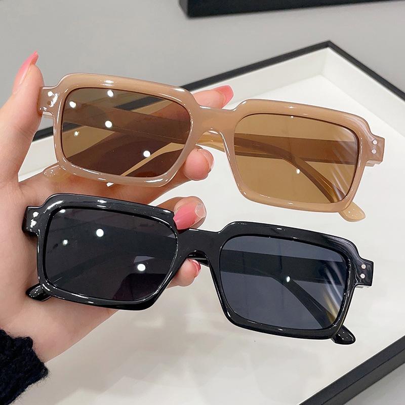 Vintage Fashion Classic Square Sun Glasses Women Men Retro Trend Brand Sunglasses Fishing Driving Female Male Eyeglasses