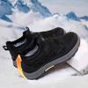 Men's Large Size Soft Sole Winter Warm Non-slip Fur One Snow Boots Padded Otter Fur Lined Ankle Boots Non-slip Outdoor Sports Cotton Boots