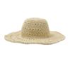 Production of straw hats for women's summer versatile foldable sun hats, seaside beach hats, casual hats, sunscreen straw hats