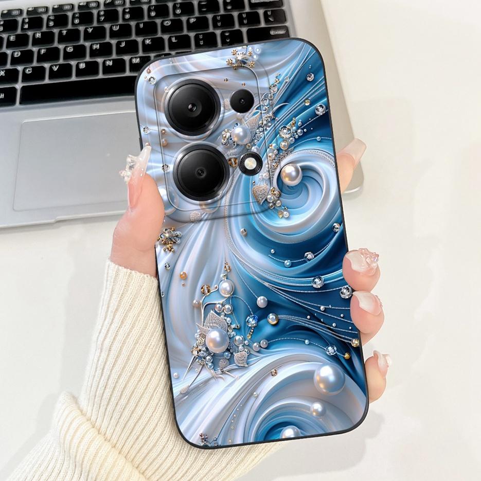 For Xiaomi Redmi Note 13 4G Case Note13 Pro Cute Fashion Candy Painted Cover Soft TPU Phone Case For Redmi Note 13 Pro Plus Bags