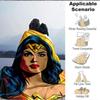 1pc Wonder Woman, Superhero Blanket | Polyester Fiber, All-Season Comfort for Sofa, Bed, Office, Car, Camping, Ideal Home Decor & Gift, Office Comfort