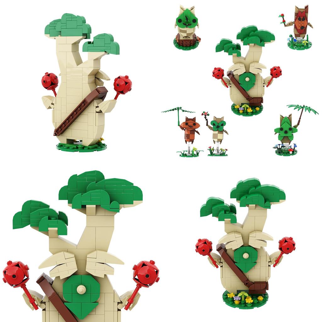 Gobricks Small Particle Building Blocks Diy Legend Of Zelda Yahaha Series Figures
