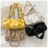 Chic Pu Street Style Shoulder Bag 2024 New Summer Fashion Handbag Cloud Bag