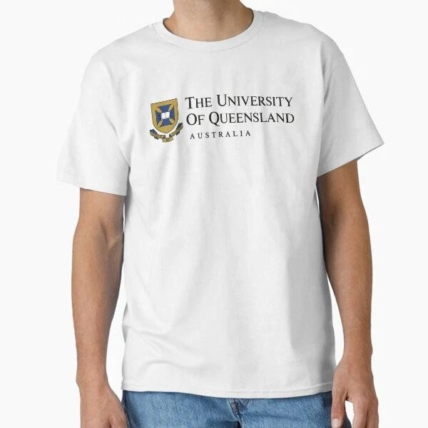 University Of Queensland Classic Tshirt Made In Usaaus Tshirt S2xl S