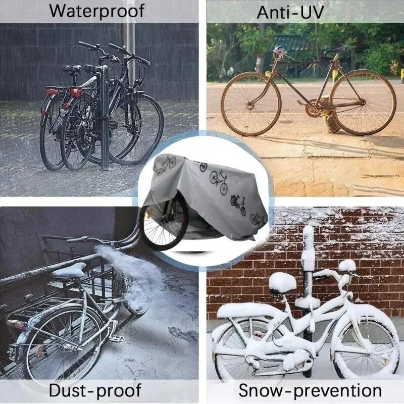 Bicycle Equipment Waterproof And Rainproof Bicycle Cover Outdoor Sunshine Cover Mountain Bicycle Cover Bicycle Accessories
