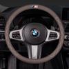 For BMW Car Steering Wheel Cover M X1 X3 X5 X6 G20 G30 E39 E46 E87 E90 E92 F10 F15 F30 Suede Suede Leather Accessories /Stickers rvbf26