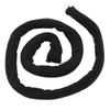 Spiral Lock Hair Tie Universal Portable Stylish Delicacy Bendable Iron Wire Ponytail Holder Black