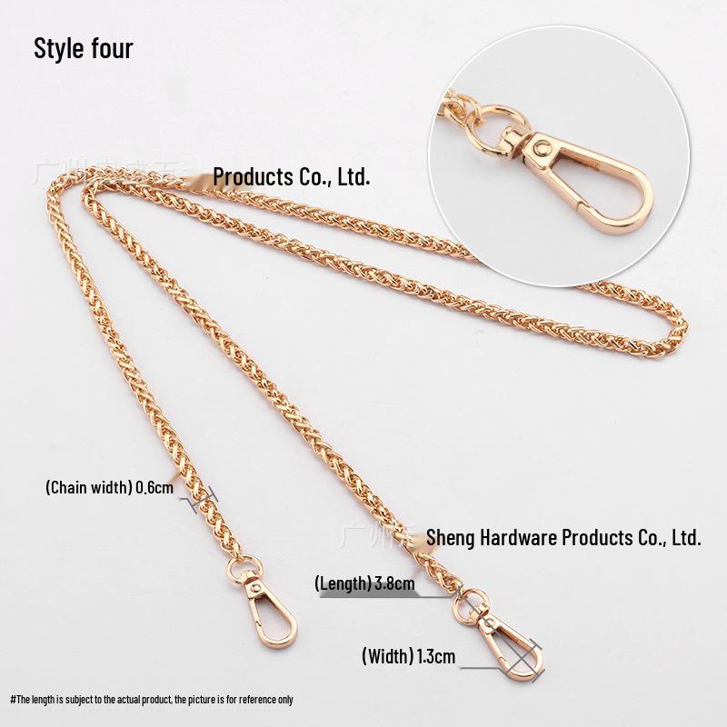Crossbody Boutique Bag: Short Style, Single Shoulder Option, Phone Chain & Metal Strap Replacement