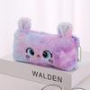 Adorable Kitten Plush Pencil Bag with Large Capacity – Girlish Heart Pencil Case