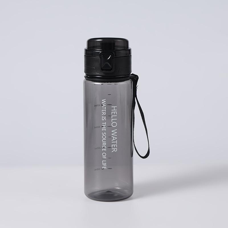 Water Bottle Large Capacity Plastic Ton Cup Outdoor Fitness Sports Kettle Thickened Anti-drop Plastic Water Cup Construction Site Large Water Cup