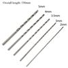 5pcs 2/3/3.5/4/5mm Extra Long HSS Drill Bit Set High Speed Steel Drill Bits For Wood/aluminum/plastic Power Tool Accessories