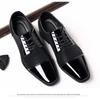 Size 38-50 High Quality Men Dress Shoes Fashion Patent Leather Formal Office Shoes Men Oxford Shoes for Men Zapatillas De Hombre