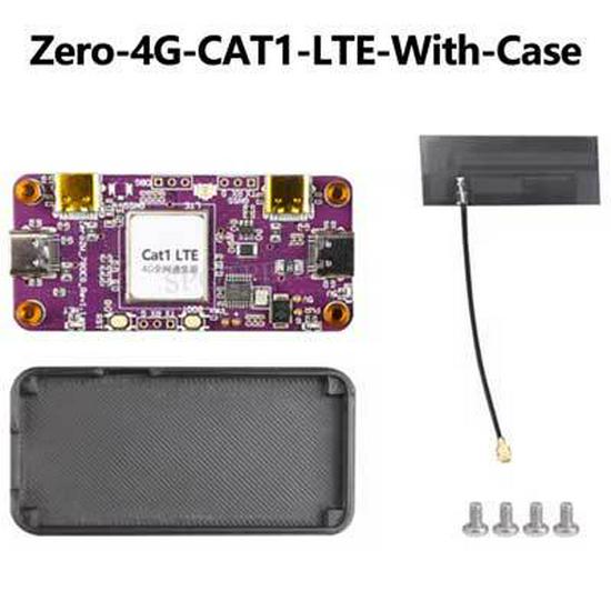 Raspberry Pi Zero 4G Cat1 LTE/GPS/EA/EU met USB HUB & 2W Ondersteuning