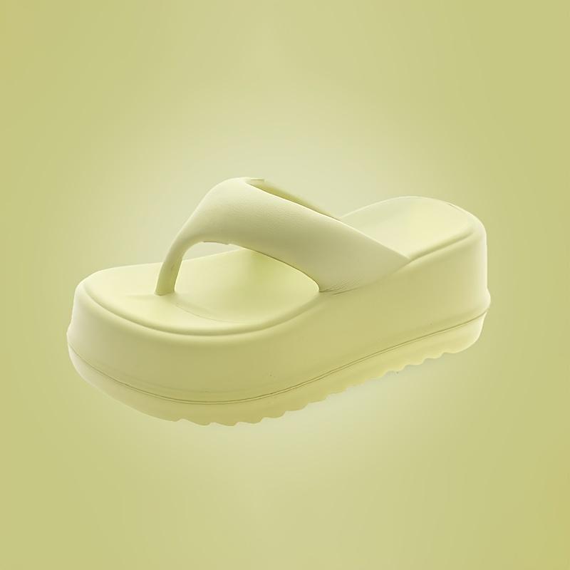 [Comfortable EVA Sandals] 7cm Thick Sole Women's EVA Slide Sandals | Open-Toe, Comfortable, Durable,Indoor/Outdoor Use,Casual Footwear,Summer Slippers