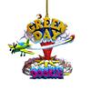 Christmas Ornaments, Christmas Tree Pendant Decorations, Fancy Ornaments, Anime Character Pendants 2D