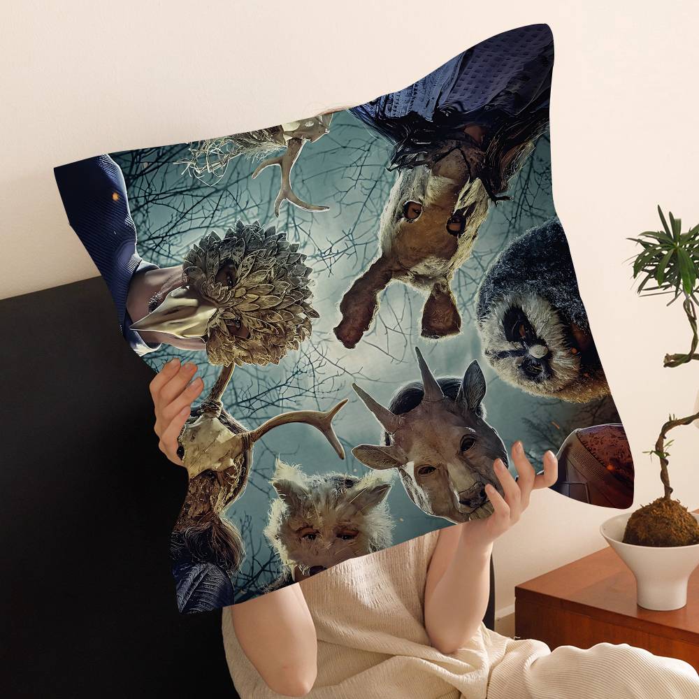 Psychological Horror Series Yellowjackets Personalized Picture Text Home Decorative Pillows Household Gifts 45x45cm