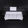 Good-Stainless Steel Dish Drainer Drying Rack With 3-Piece Set Removable Rust Proof Utensil Holde For Kitchen Counter Storage Ra