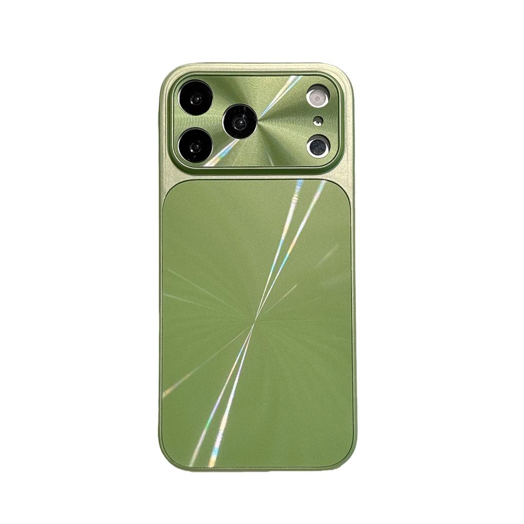 Second Change Aurora CD Pattern Mobile Phone Case, Suitable for iPhone17promax All-inclusive Laser Apple 16 Anti-drop 15