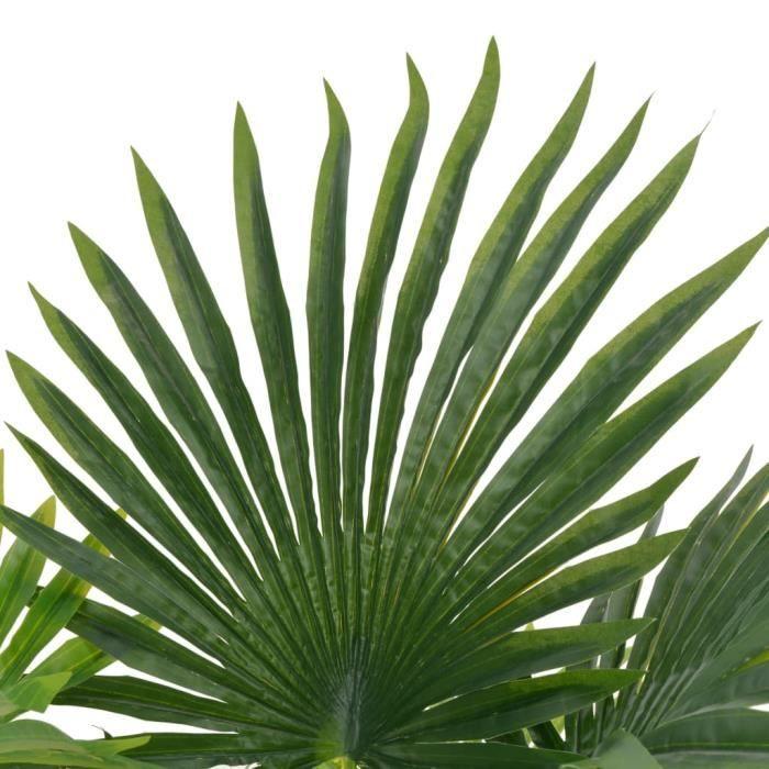 VidaXL Plante artificielle avec pot Palmier Vert 70 cm