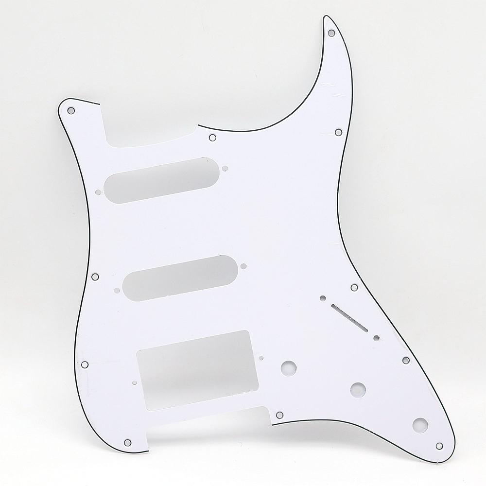 1pcs Electric GuitarPickguard PVC 3Ply SSH Pickguard Guitar Scratch Plate With Screw for ST Guitar