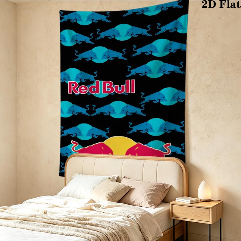 Bull Wall Tapestry Aesthetic Wall Hanging Printed Fabric Blanket Decorative Tapestries for Bedroom Living Room Home Decor