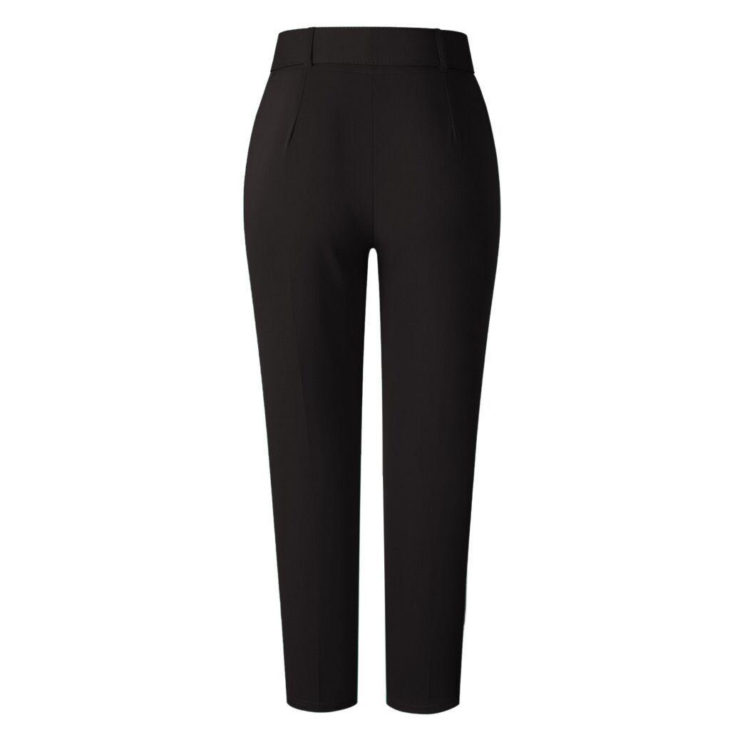 Women's High Waist Slimming Suit Pants - European & American Fashion for Spring/Summer and Autumn