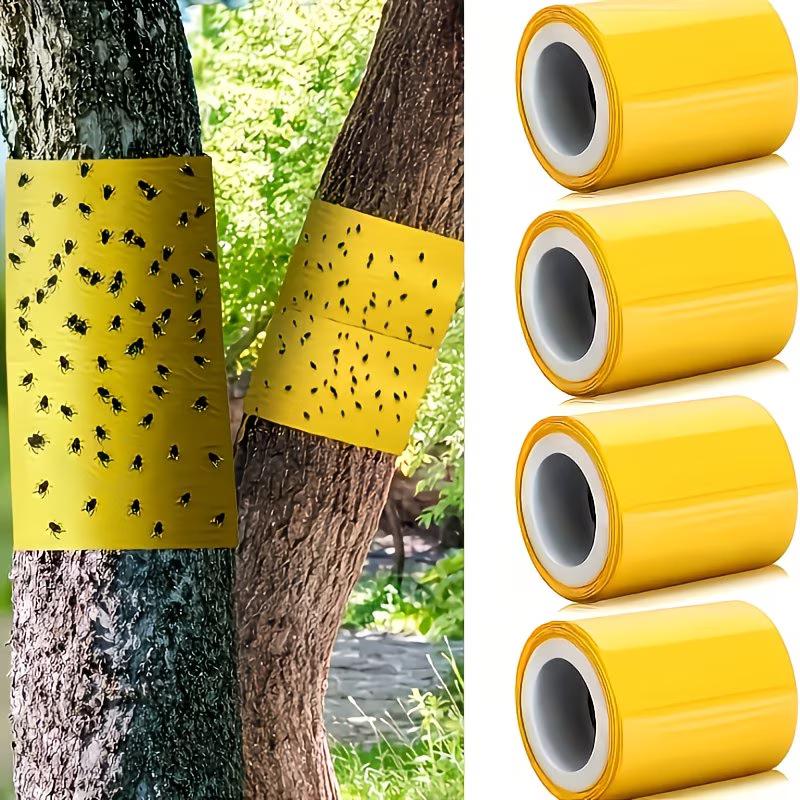 Selbstklebendes Insektenschutzband - Doppelseitiges Outdoor-Schädlingsbekämpfungsband, Langlebige Haftung Wirksam Gegen Ameisen, Mehlwürmer, Motten, Fliegen,