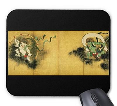 Korin God and Thunder Mouse Photopad Masterpiece Ogata's "Wind God" Pad (Japanese Series)