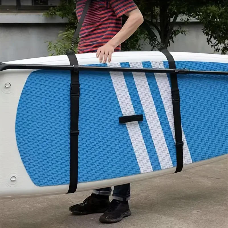 1Set Surfboard Carry Strap Adjustable Surfboard Carry Strap Durable Shoulder Sling for Paddle Boards Secure & Portable Design Straps