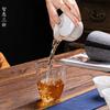Ceramic Glass Travel Tea Set Portable Quick-off Cup Chinese Kungfu Tea Set Net Celebrity Gift Set L12