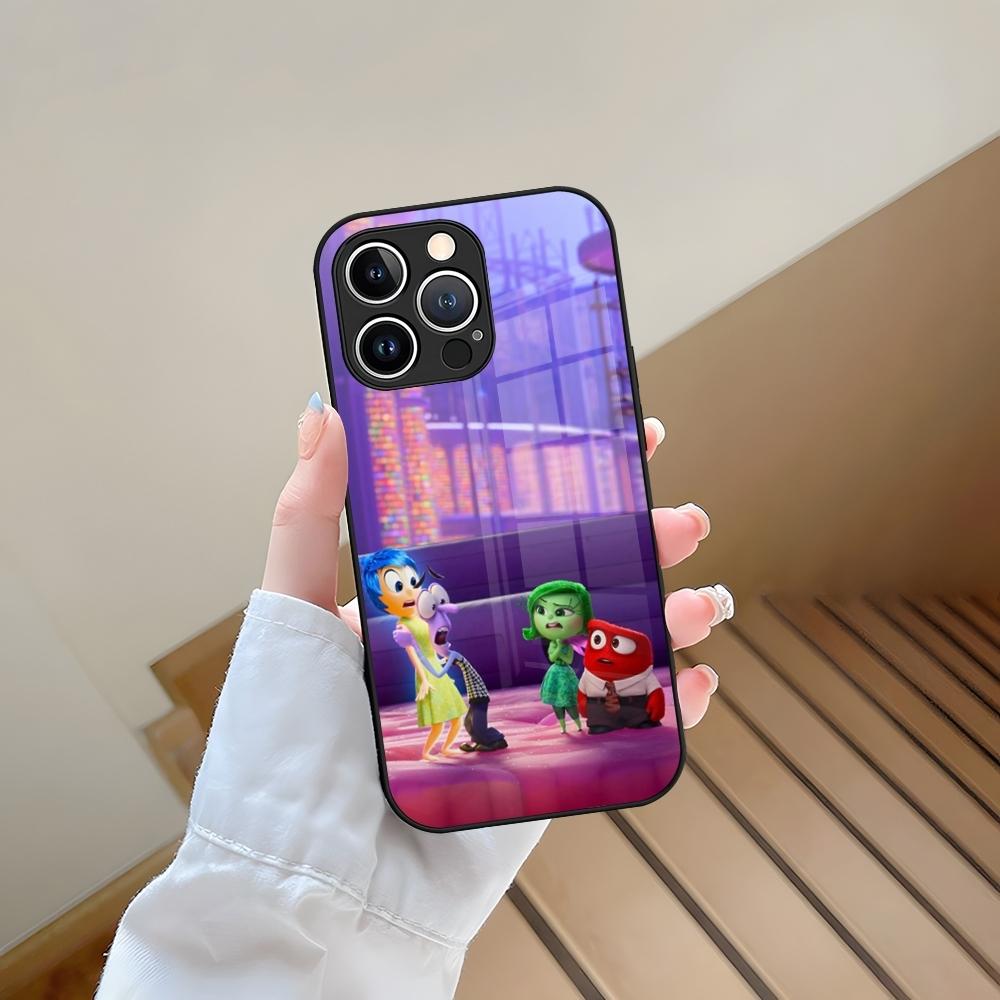 Inside Out Phone Case Tempered Glass For IPhone 13 17 15 16 14 12 11 Pro Max Plus Mini XR XS SE2020 Coque