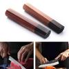 1Pcs  Octagonal Handle For Kitchen Knife Handle Red Sandalwood Bony Knife Handle