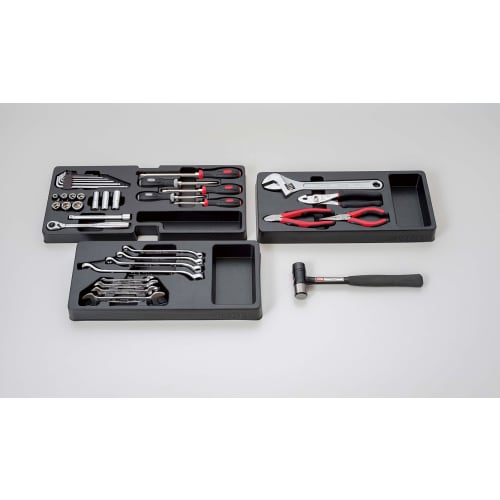 TONE TSA352 Tool Set, 9.5mm (3/8") Drive, Red, 38 Pieces