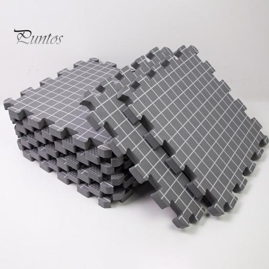 Knitting Blocking Mat Set Thick Foam Mat with Grid Lines Reusable Single-sided Blocking Board for Crochet or Knitting Projects