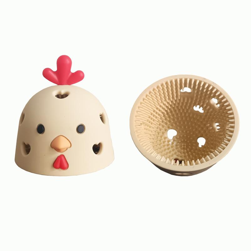 1pc Silicone Egg Cleaning Egg Brush Scrubbing Device Home Gadgets Kitchen Accessories