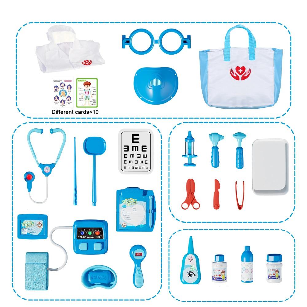 37-Piece Children s Role-Playing Set, Pretend Play Doctor Toys, Unisex, Multiplayer Party Game Toys, as Birthday Gifts, Christmas Gifts, Halloween Gif