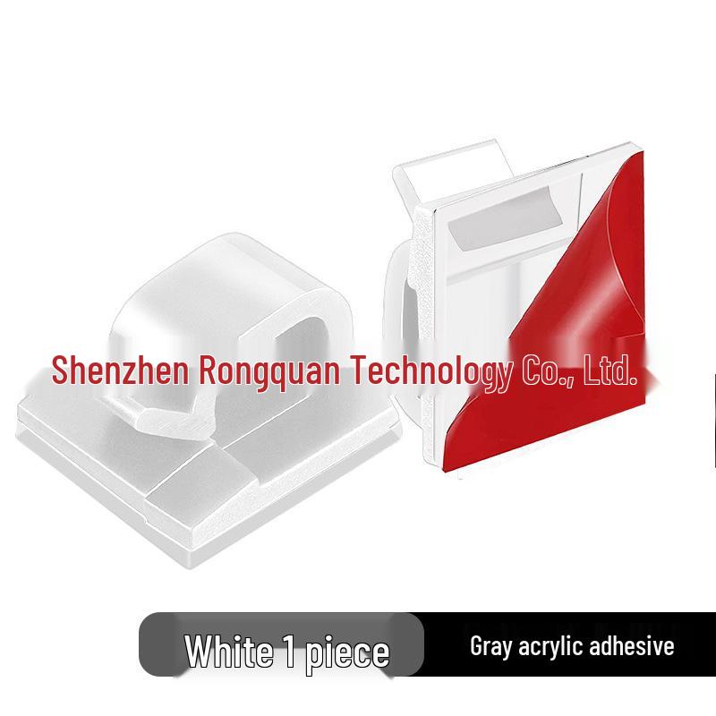 Klip do Organizacji Przewodów i Kabli Sieciowych Kamery Samochodowej na Deskę Rozdzielczą - Zarządzanie Kablami na Biurko