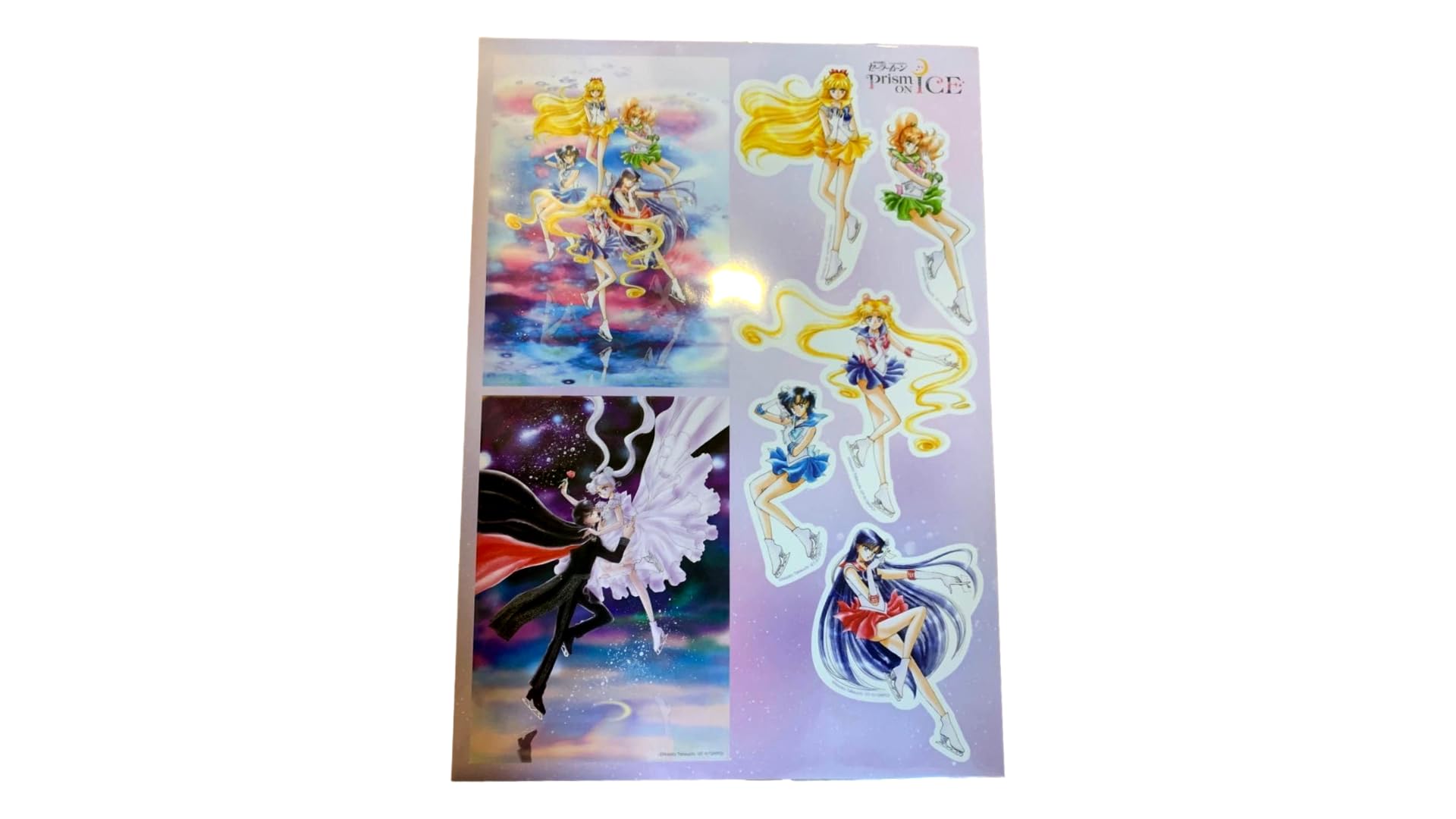 

Sailor Moon PRISM ON ICE Original Illustration Stickers Sailor Moon Sailor Mercury Sailor Venus Sailor Mars Sailor Jupiter