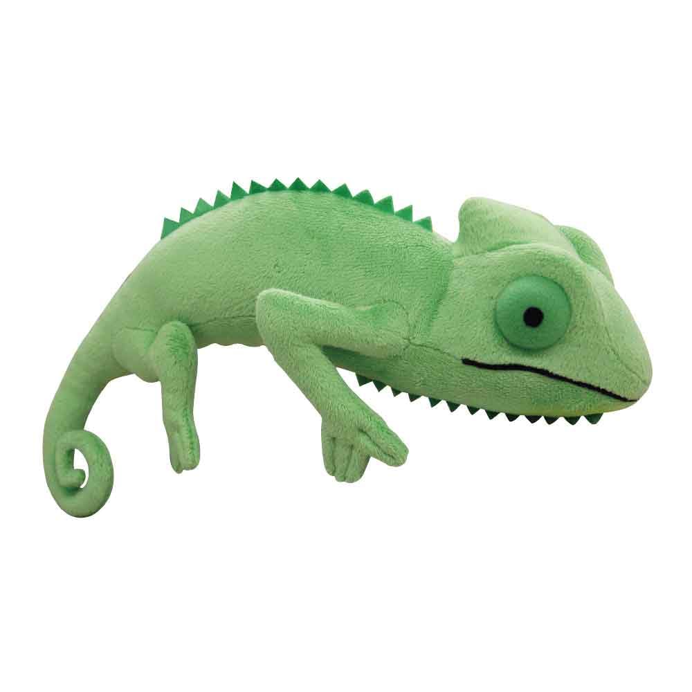 TST ADVANCE Chameleon GREEN Plush 22cm In Suitable for Ages 6 and 6294 Leo-kun Toy, Length, Up,