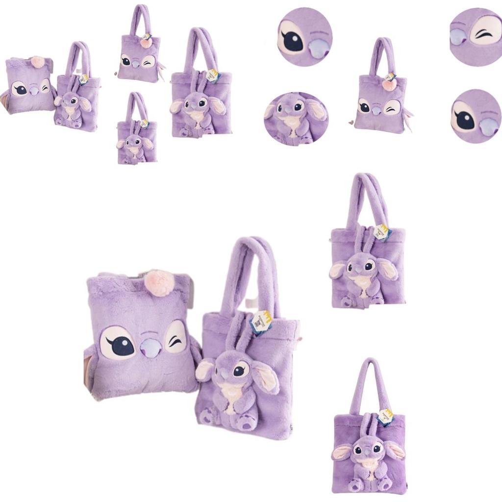 Lilo Stitch Stitch Angie Pluszowa Torba na Zakupy Duża Pojemność