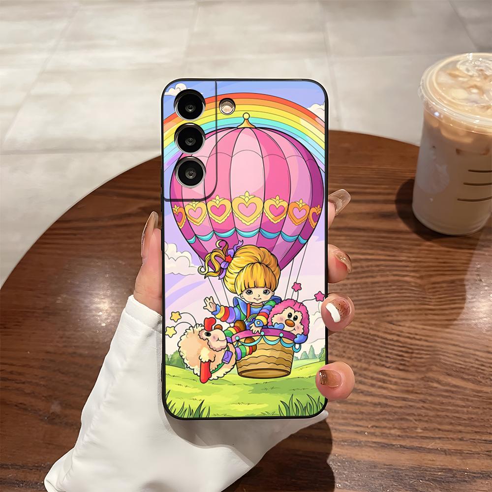 Cute Rainbow B-BriteS Phone Case For S25 Ultra Samsung S26 S24 Fe S23 S22 S20 S21 Plus A54 A34 A53 A16 Back Cover