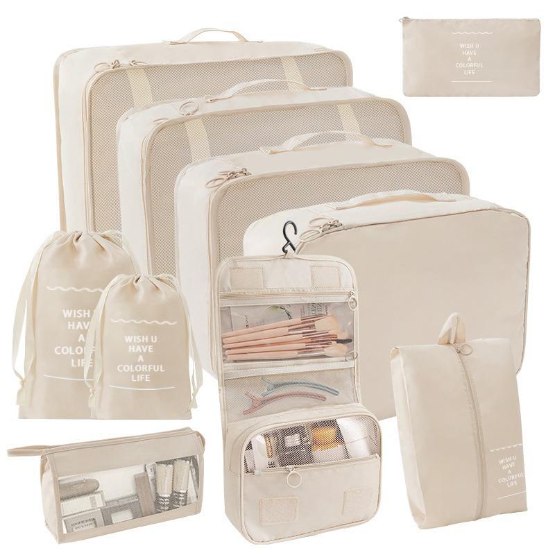 Large Capacity Foldable Travel Storage Bag Set - 7 Pieces