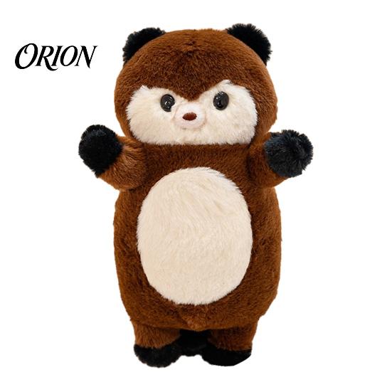 Non-shedding Baby Doll Fox Stuffed Animal with Sound, Cartoon Plush Bear Squirrel Toy, Hands-on Skill Toy Soft Cuddle for Children, Birthday Gift Boys