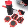 Heavy Duty Furniture Lifter with 4 Sliders for Safe Moving Appliance Roller Suitable for Sofas Couches Refrigerators