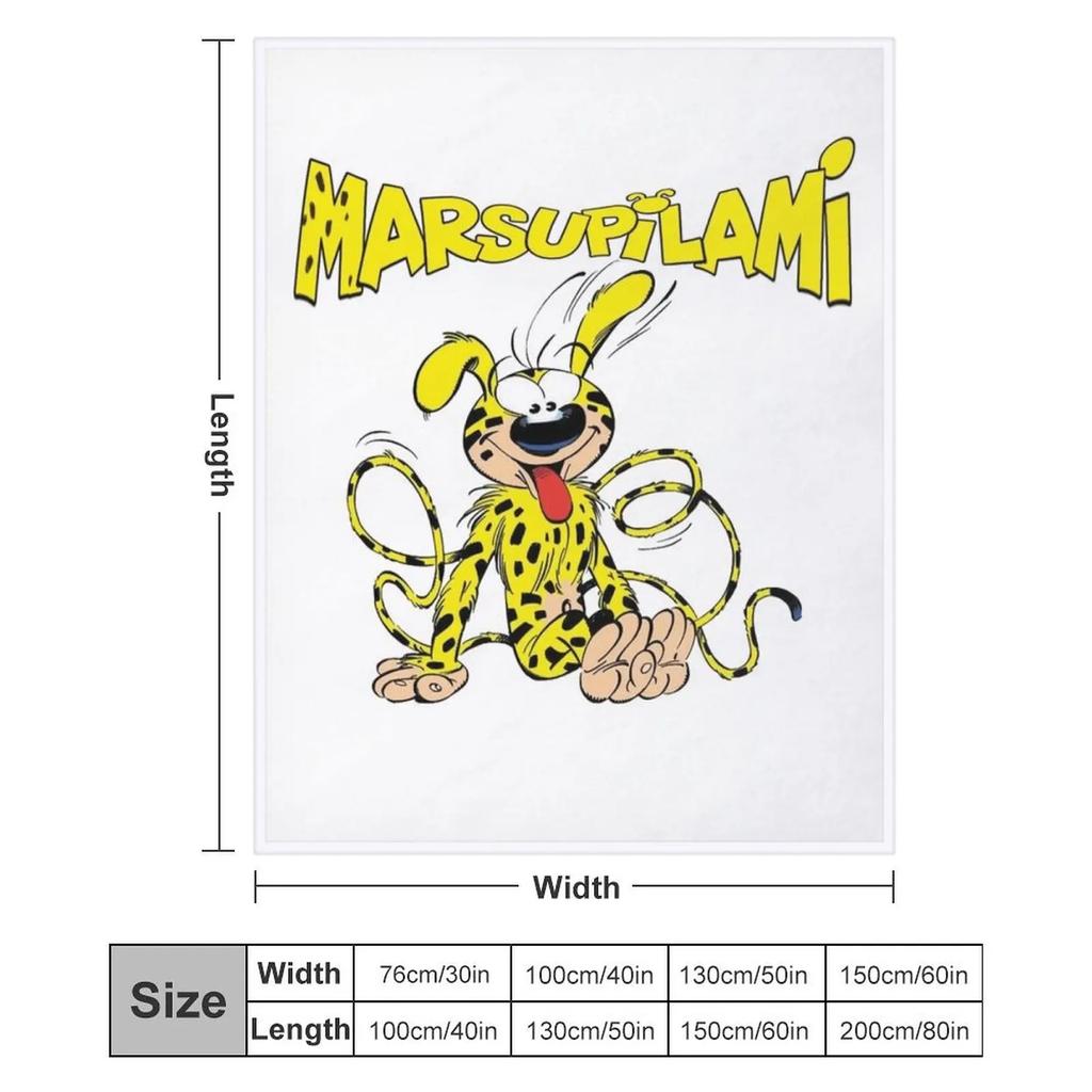 Marsupilami Hooba Abenteuer Decke Outdoor Weiche Decke für Picknick Strand Camping