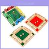Engaging Wooden Four-sided Number Flip Game For Adults And Kids Ideal For Stress Relief