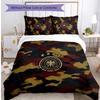 Germany Football Printed Bedding 3 Piece Set Cozy Breathable Bed Cover Set As Housewarming Holiday Gift